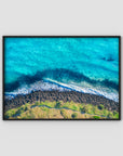 Burleigh Headland Aerial - Gold Coast - Art Print Tidaltones