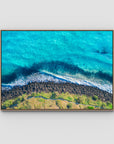 Burleigh Headland Aerial - Gold Coast - Art Print Tidaltones