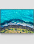 Burleigh Headland Aerial - Gold Coast - Art Print Tidaltones