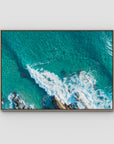 Currumbin Alley Top Down - Gold Coast - Art Print Tidaltones