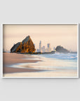 Currumbin Alley Sunrise - Gold Coast - Art Print Tidaltones