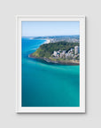 Burleigh Aerial - Gold Coast - Art Print Tidaltones