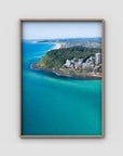 Burleigh Aerial - Gold Coast - Art Print Tidaltones
