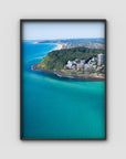 Burleigh Aerial - Gold Coast - Art Print Tidaltones