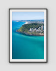 Burleigh Aerial - Gold Coast - Art Print Tidaltones