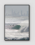 Kirra Wave Cyclone Swell - Fine Art Print Tidaltones