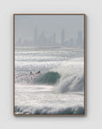 Kirra Wave Cyclone Swell - Fine Art Print Tidaltones