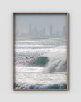 Kirra Wave Cyclone Swell - Fine Art Print Tidaltones