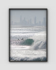 Kirra Wave Cyclone Swell - Fine Art Print Tidaltones