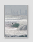 Kirra Wave Cyclone Swell - Fine Art Print Tidaltones