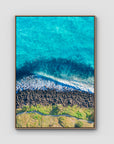 Burleigh Headland Aerial - Gold Coast - Art Print Tidaltones