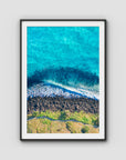 Burleigh Headland Aerial - Gold Coast - Art Print Tidaltones