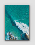 Currumbin Alley Top Down - Gold Coast - Art Print Tidaltones