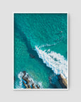 Currumbin Alley Top Down - Gold Coast - Art Print Tidaltones