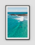 Snapper Fun Days - Gold Coast - Art Print - Traditional Frame - Black - Portrait