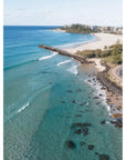 Kirra Aerial - Gold Coast - Art Print Tidaltones