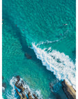 Currumbin Alley Top Down - Gold Coast - Art Print