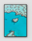 Heart Reef - Art Print Tidaltones