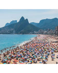 Ipanema Beach – Iconic Rio Summer Day Print - Tidaltones