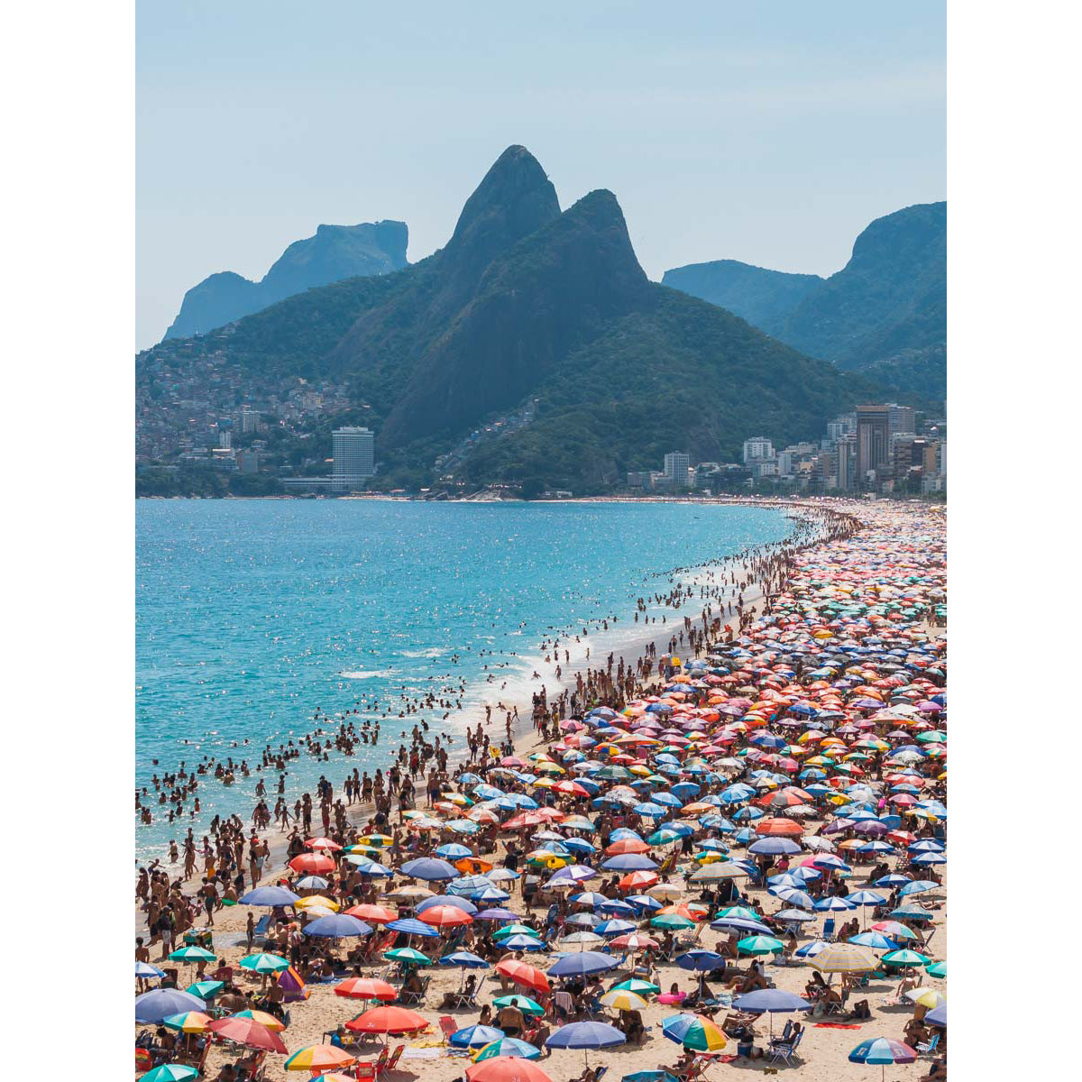 Ipanema Beach – Iconic Rio Summer Day Print - Tidaltones