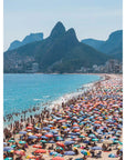 Ipanema Beach – Iconic Rio Summer Day Print - Tidaltones