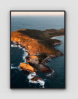 Humpy Island - Keppel Islands - Art Print - Float Frame Canvas - Black - Portrait
