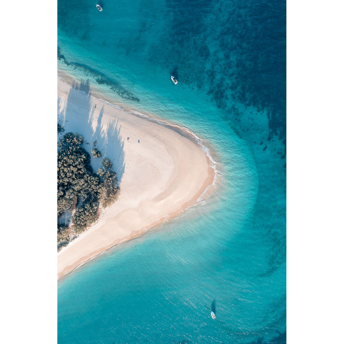 Humpy Island Turquoise - Keppel Islands - Art Print