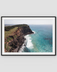 Edge of the Land - Lennox Head - Fine Art Print - Traditional Frame - Black - Landscape