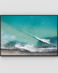 Lennox Top Down - Fine Art Print - Float Frame Canvas - Black - Landscape