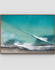 Lennox Top Down - Fine Art Print - Float Frame Canvas - Raw Oak - Landscape