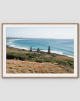 Lennox Ridge View - Fine Art Print - Traditional Frame - Raw Oak - Landscape