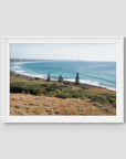 Lennox Ridge View - Fine Art Print - Traditional Frame - White - Landscape
