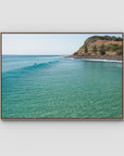 Lennox Peel - Fine Art Print - Float Frame Canvas - Raw Oak - Landscape