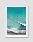 Lennox Top Down - Fine Art Print - Traditional Frame - White - Portrait