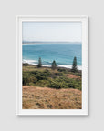 Lennox Ridge View - Fine Art Print - Traditional Frame - White - Portrait