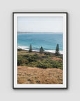Lennox Ridge View - Fine Art Print - Traditional Frame - Black - Portrait