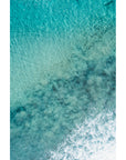Turquoise Top Down - Lennox Head - Fine Art Print