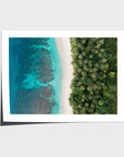 Island Symmetry ii - Mentawai - Art Print - Fine Art Paper - Unframed Print - Landscape