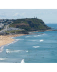 Looking North - Anzac Walk Clifftop - Fine Art Print Tidaltones