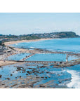 Merewether Oecan Baths - Fine Art Print Tidaltones