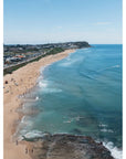 Merewether Lineup - Newcastle - Fine Art Print Tidaltones