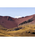 Red Mountains & Snow Caps - Peru - Fine Art Print Tidaltones