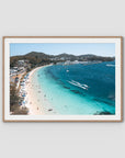 Nelson Bay Summer - Port Stephens - Art Print - Traditional Frame - Raw Oak - Landscape