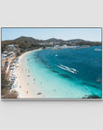 Nelson Bay Summer - Port Stephens - Art Print - Float Frame Canvas - White - Landscape