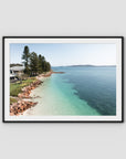 Corlette Mornings - Port Stephens - Art Print - Traditional Frame - Black - Landscape