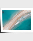 Fingal Spit Top Down - Port Stephens - Art Print - Fine Art Paper - Unframed Print - Landscape