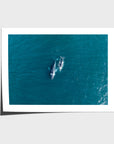 Whales Cruising - Art Print - Fine Art Paper - Unframed Print - Landscape