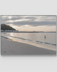 The Anchorage Corlette Sunset - Port Stephens - Art Print - Float Frame Canvas - White - Landscape