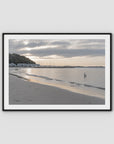 The Anchorage Corlette Sunset - Port Stephens - Art Print - Traditional Frame - Black - Landscape