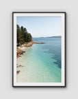 Corlette Mornings - Port Stephens - Art Print - Traditional Frame - Black - Portrait